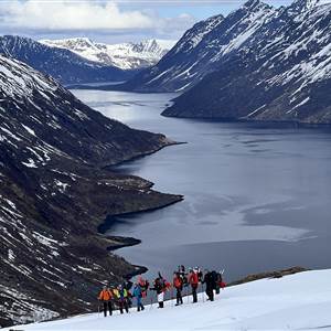 Winter Packraft