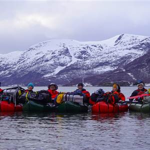 Winter Packraft