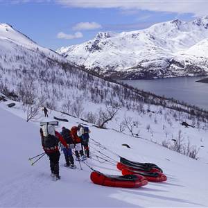 Winter Packraft