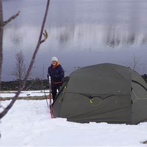 Winter Packraft
