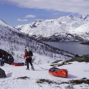 Winter Packraft